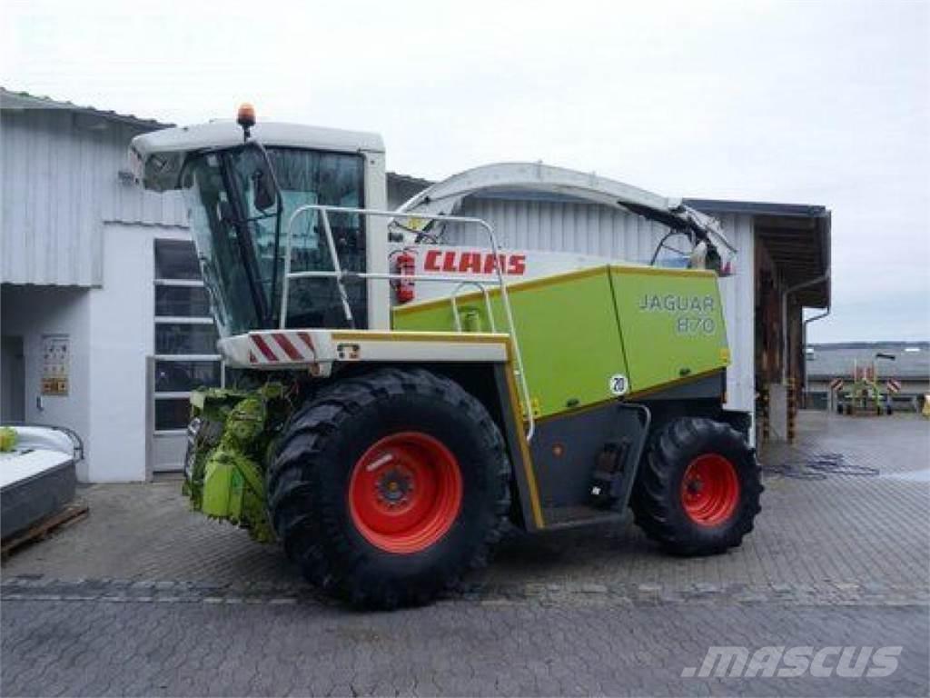 CLAAS jaguar 870 Кормозбиральні комбайни
