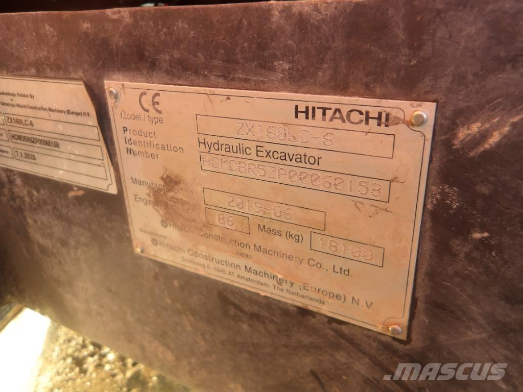 Hitachi ZX 160 LC Гусеничні екскаватори