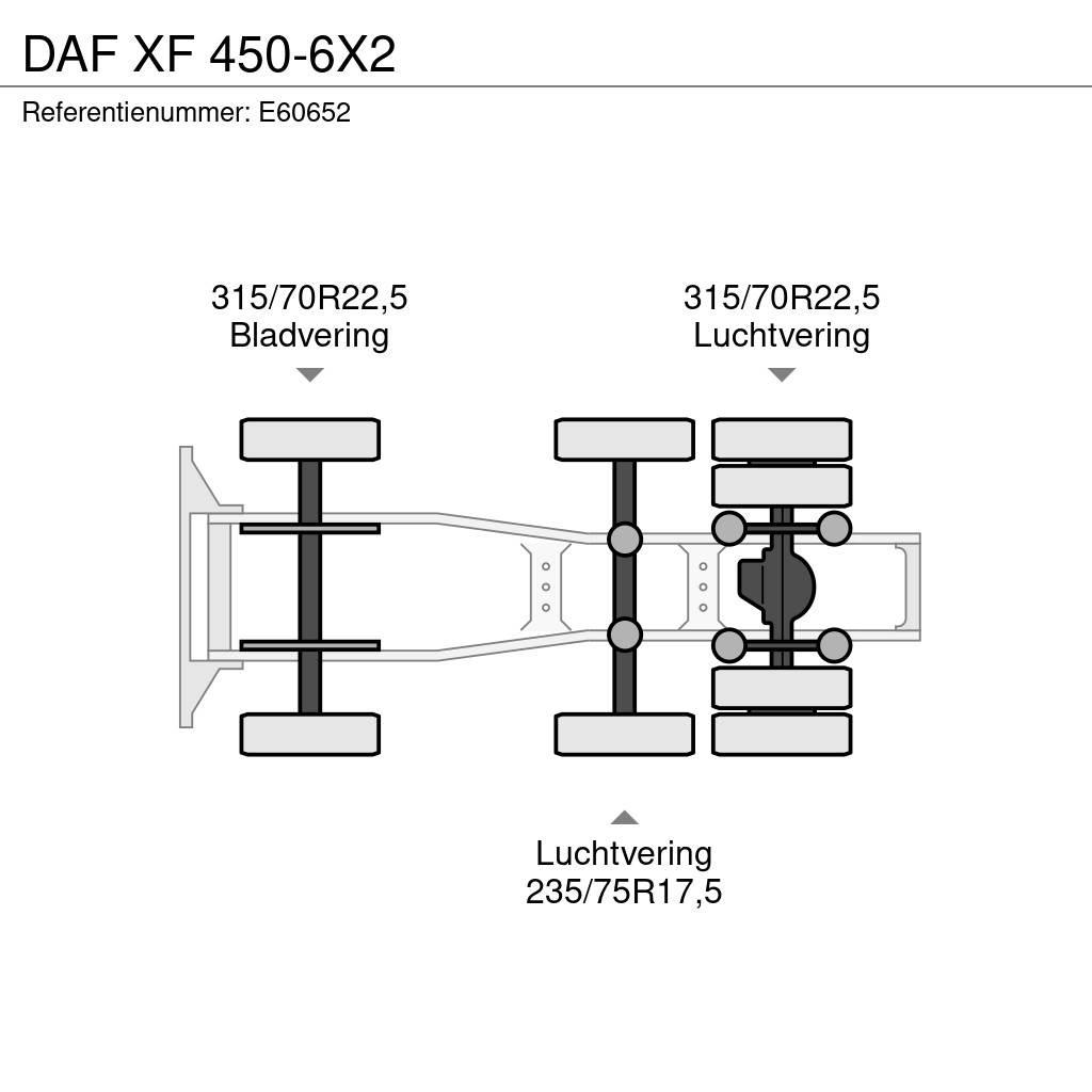 DAF XF 450-6X2 Тягачі