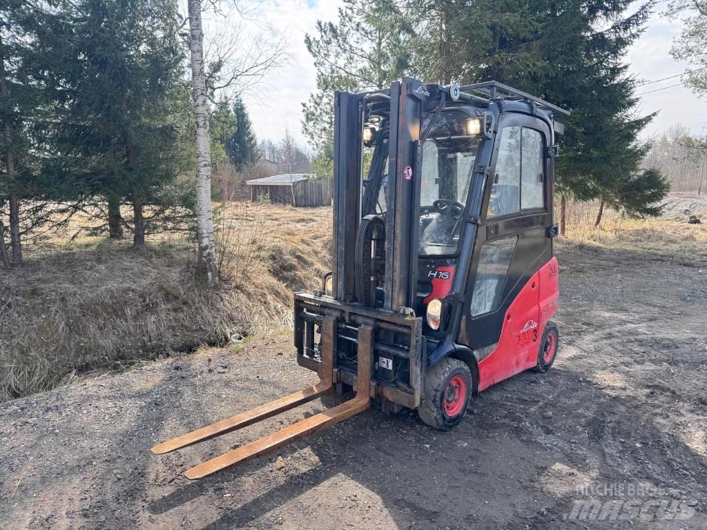 Linde H 16 Газові навантажувачі