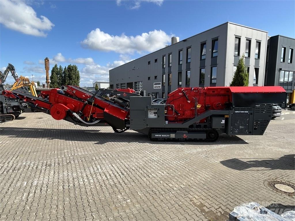 GIPO P 090 GIGA Мобільні дробарки