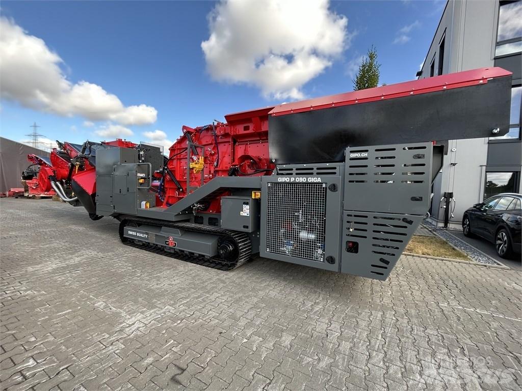 GIPO P 090 GIGA Мобільні дробарки