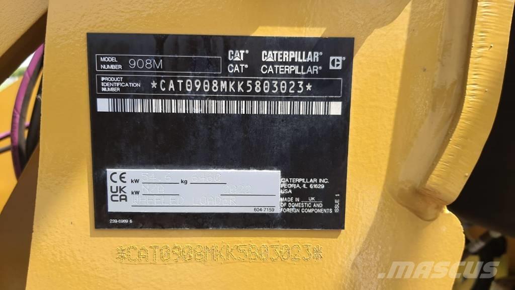 CAT 908M Фронтальні навантажувачі