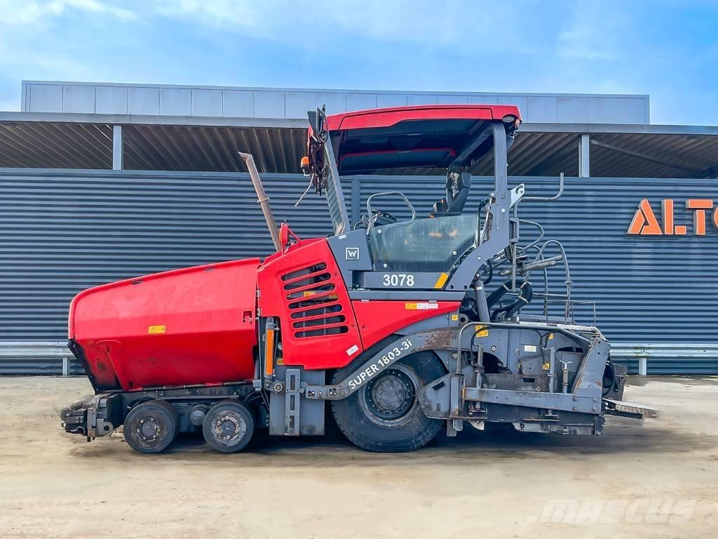 Vögele SUPER 1803-3I Асфальтовкладачі