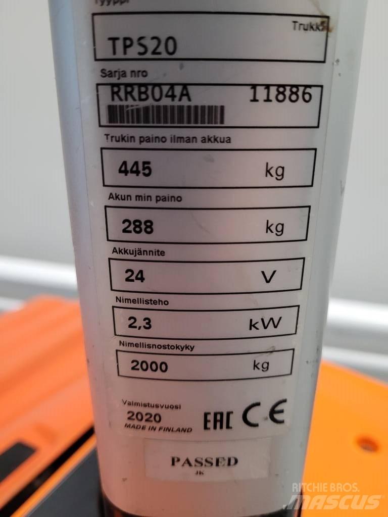 Rocla TPS20 Візки для перевезення піддонів