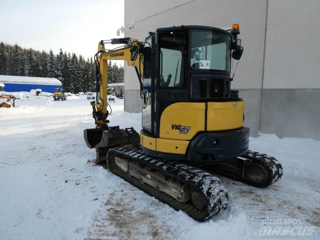 Yanmar Vio 57-6A Міні-екскаватори < 7т