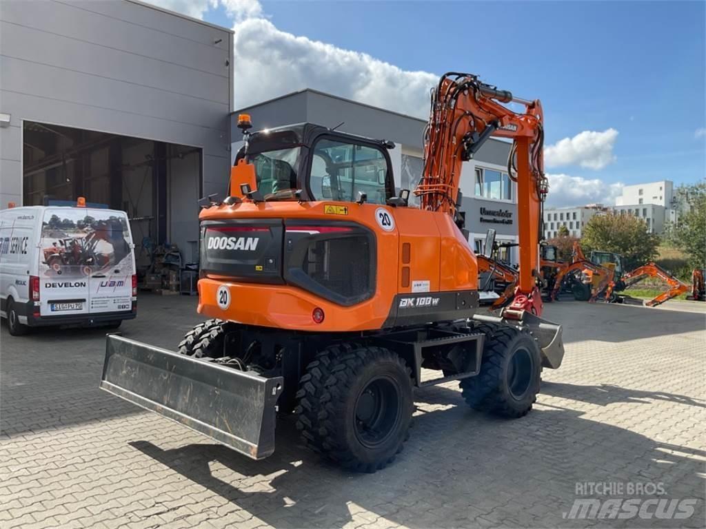 Doosan DX100W-7 Колісні екскаватори