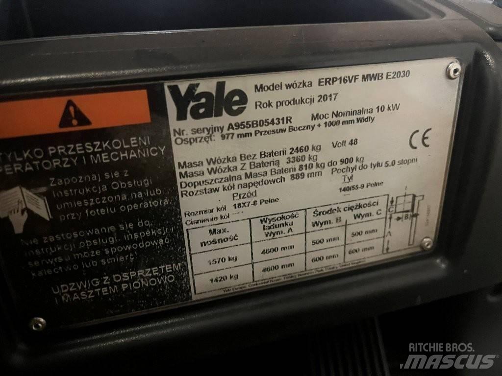Yale ERP 16 VF Електронавантажувачі