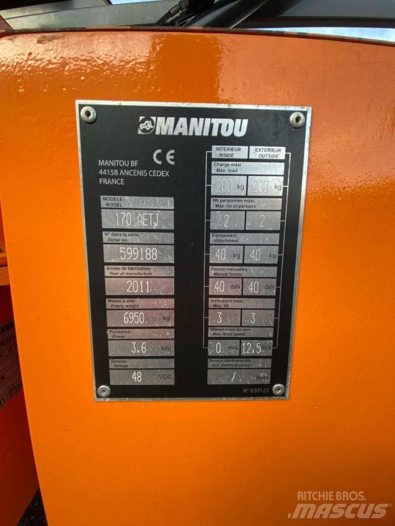 Manitou 170AETJ-L Колінчаті підйомники