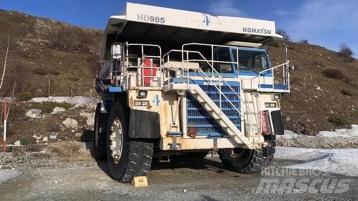 Komatsu HD985 - Міні самоскиди