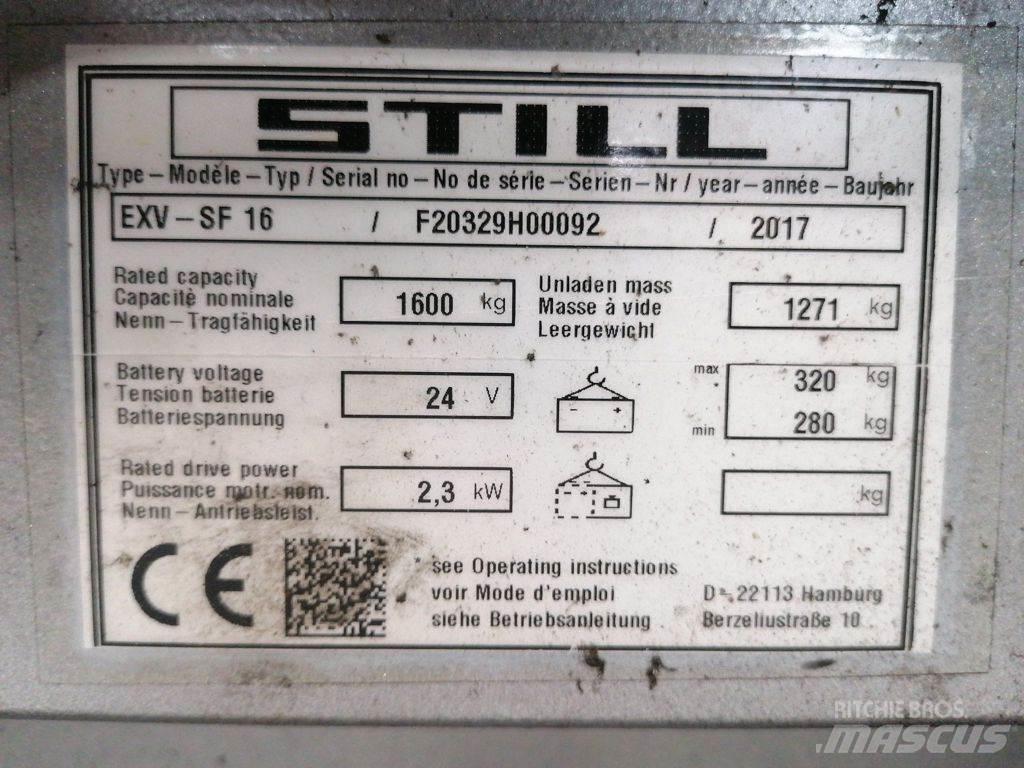 Still EXV SF 16 Ручний візок