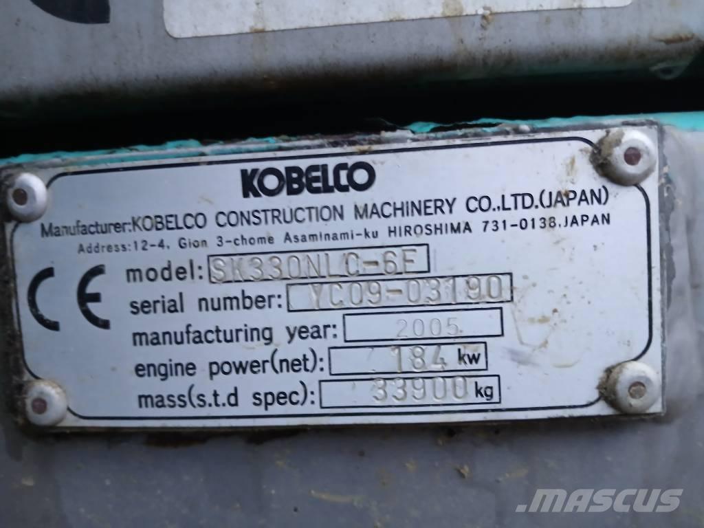 Kobelco SK 330NLC-6E Гусеничні екскаватори