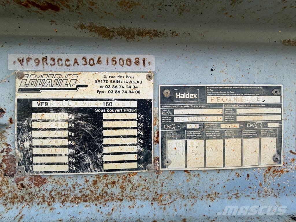 Louault R3CCA Трейлери колесного транспортного засобу