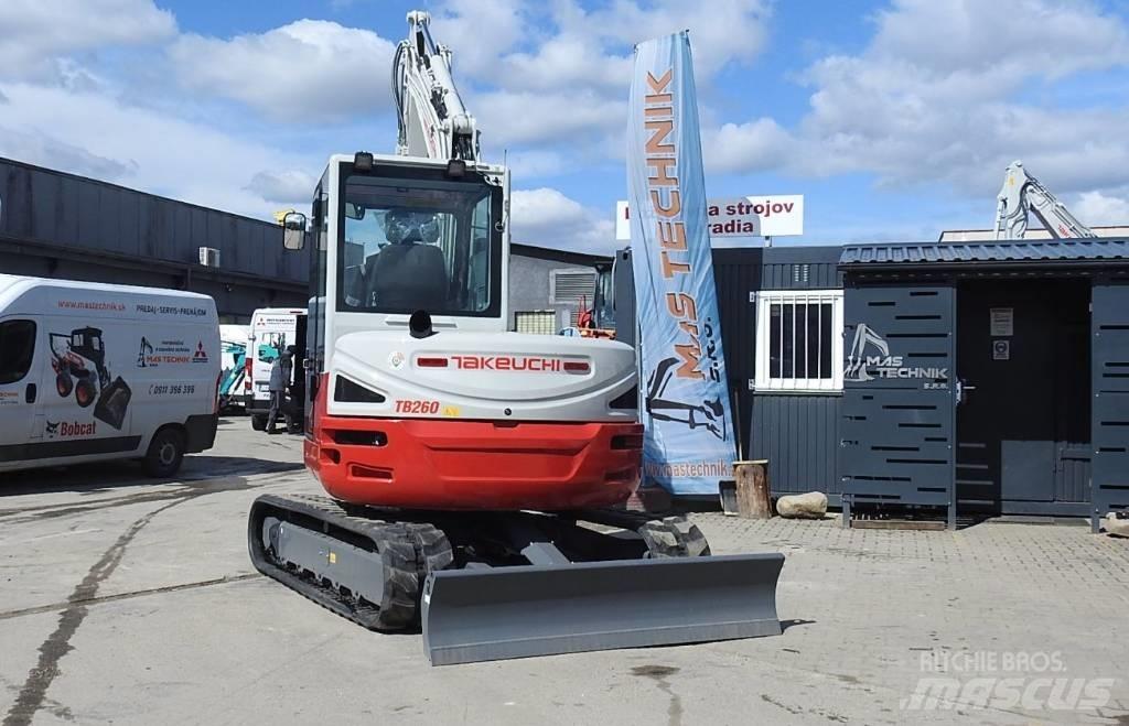 Takeuchi TB 260 Міні-екскаватори < 7т