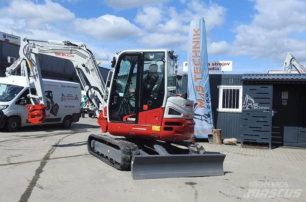 Takeuchi TB 260 Міні-екскаватори < 7т
