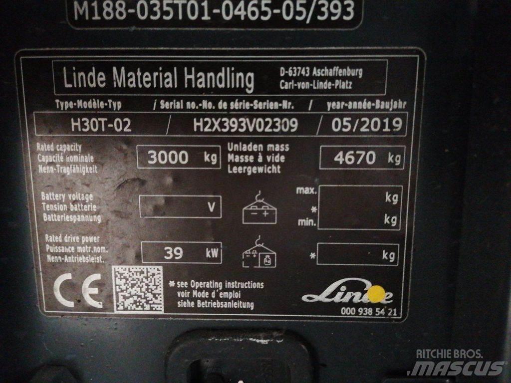 Linde H30T-02 Газові навантажувачі