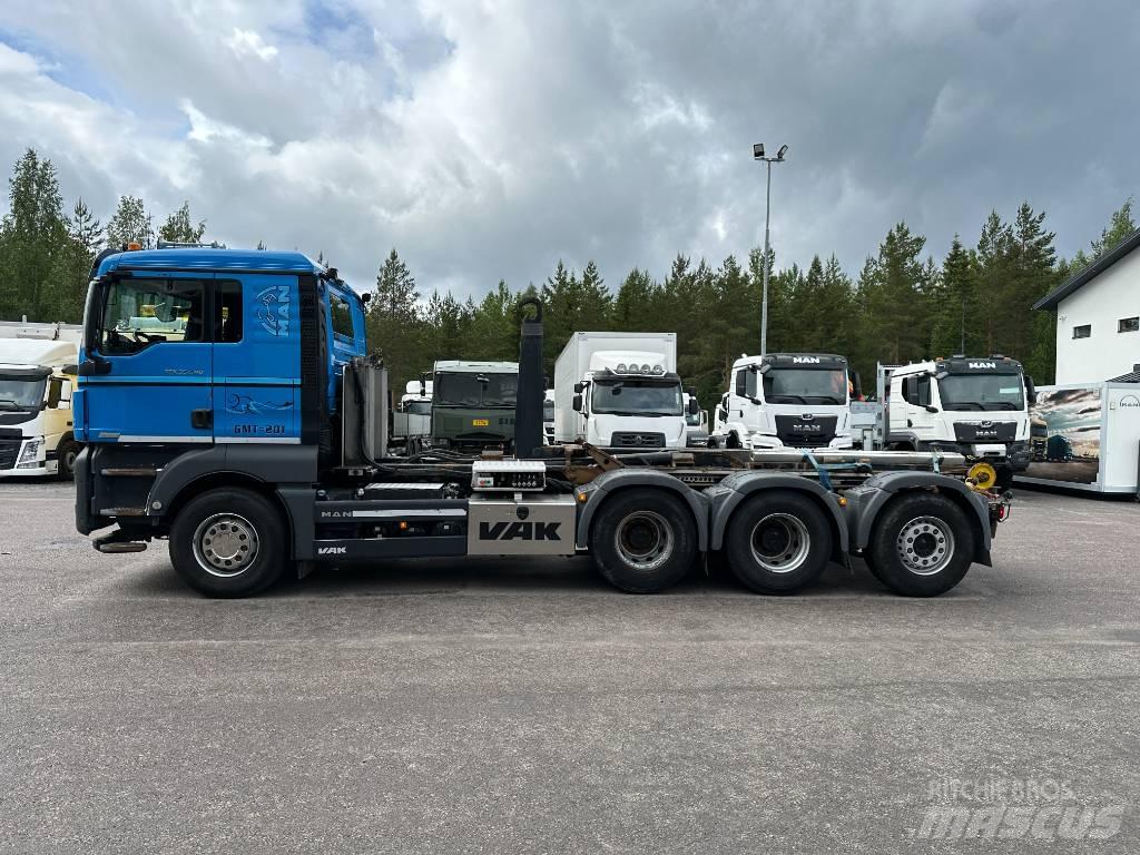 MAN TGX 35.640 Вантажівки з гаковим підйомом