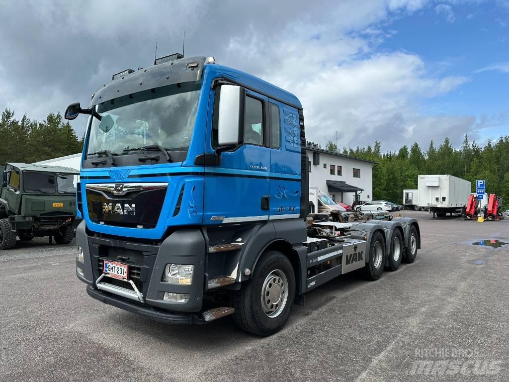 MAN TGX 35.640 Вантажівки з гаковим підйомом