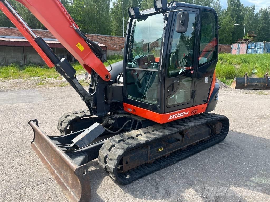 Kubota KX 080 Середні екскаватори 7т. - 12т.