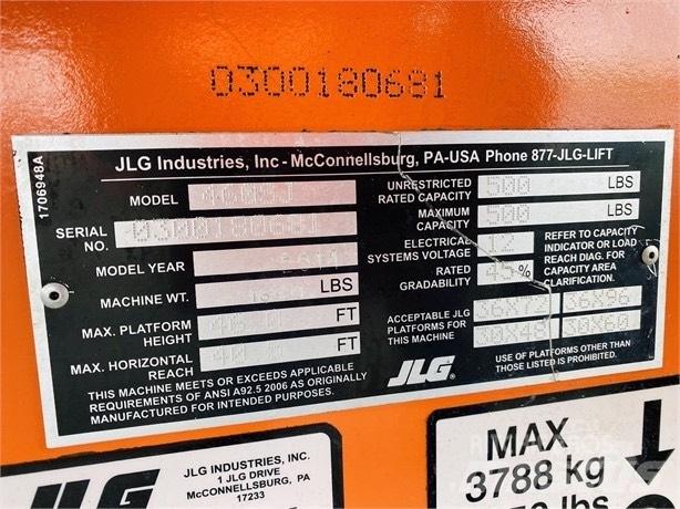 JLG 460 SJ Телескопічні підйомники