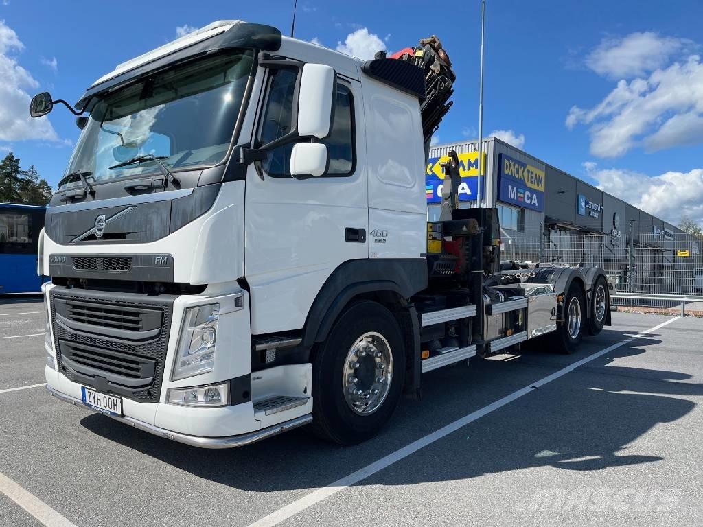 Volvo FM460, 6x2 Автокрани