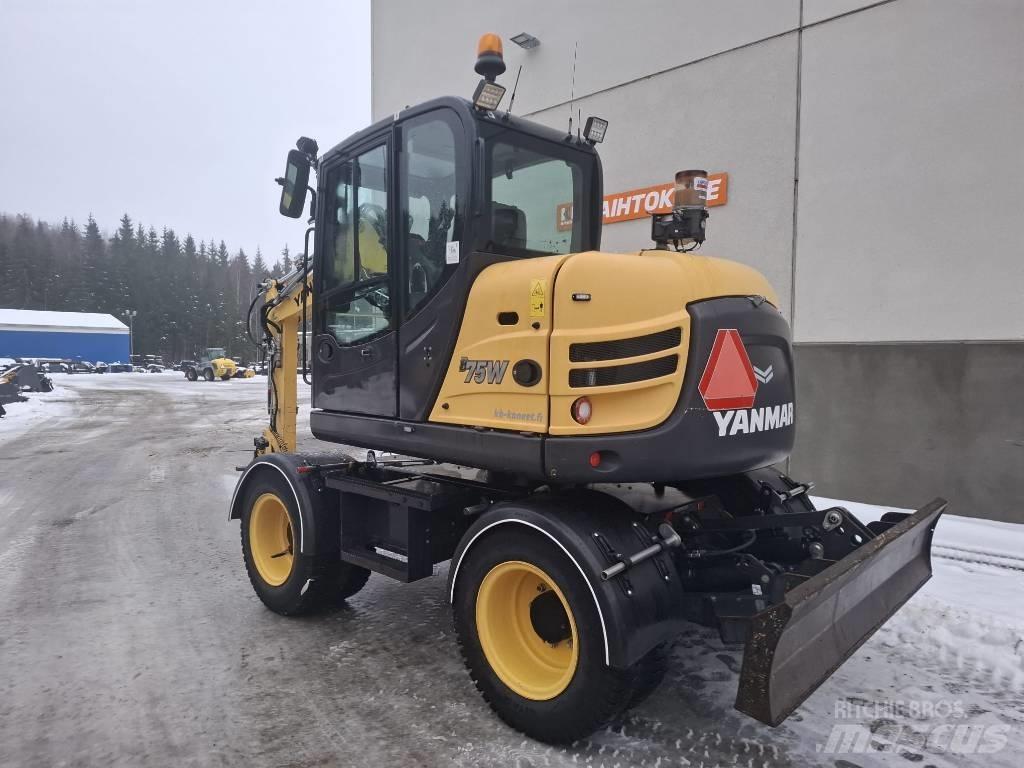 Yanmar B 75 W Колісні екскаватори
