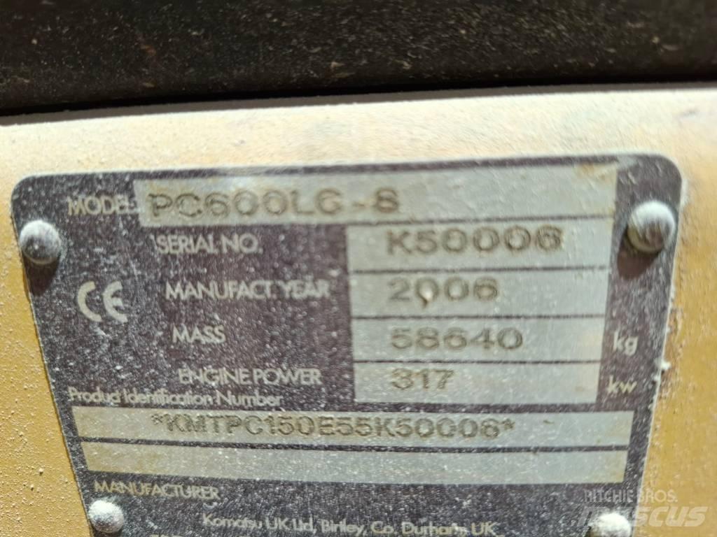 Komatsu PC 600 LC-8 Гусеничні екскаватори