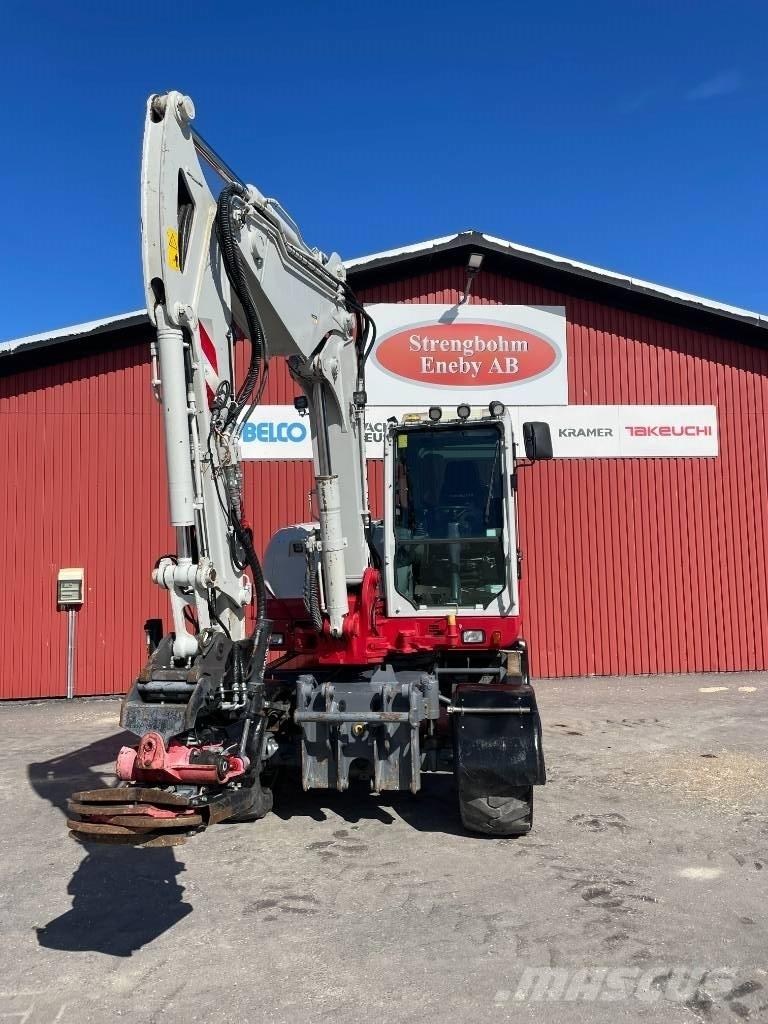 Takeuchi TB 295 W Колісні екскаватори