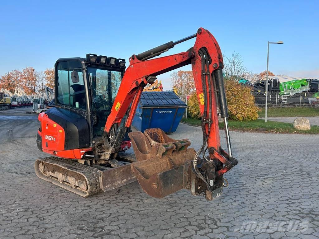 Kubota KX 027-4 Міні-екскаватори < 7т