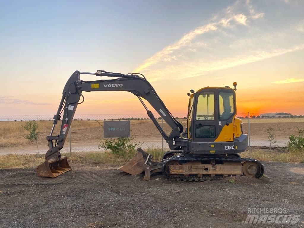 Volvo ECR 88 D Середні екскаватори 7т. - 12т.