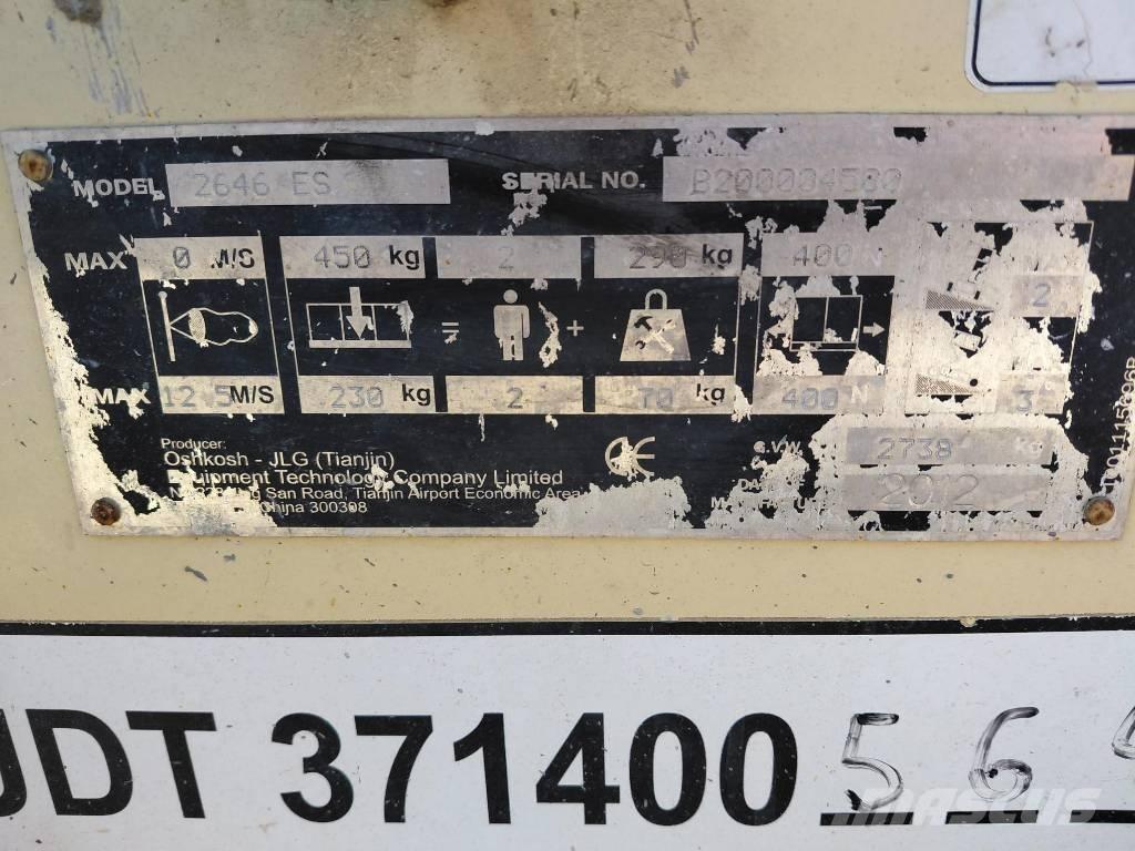 JLG 2646ES Підйомники-ножиці