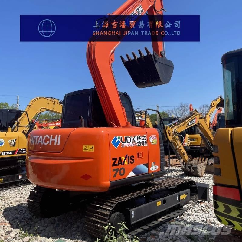 Hitachi ZX 70 Міні-екскаватори < 7т