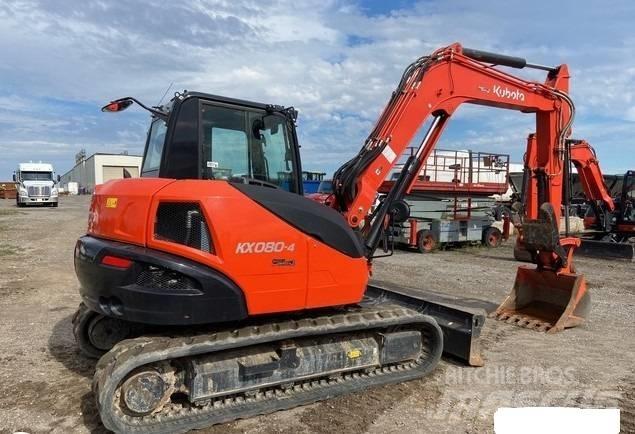 Kubota KX080-4S2 Гусеничні екскаватори