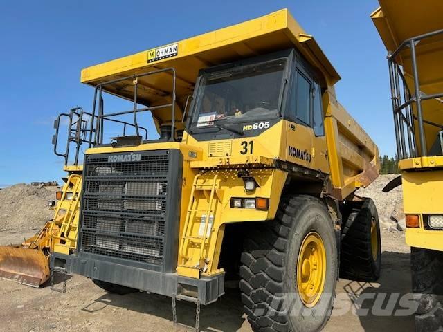 Komatsu 605-7 Кар`єрні самоскиди