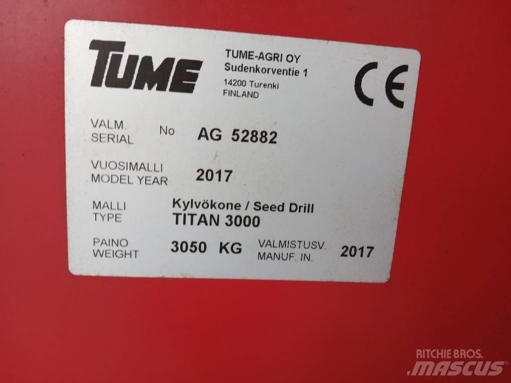 Tume Titan 3000 Комбіновані сівалки