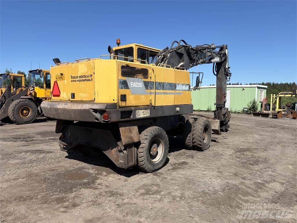 Åkerman EW200 Колісні екскаватори