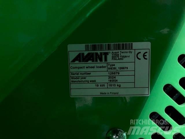 Avant 635i Багатофункціональне обладнання для вантажних і землекопальних робіт