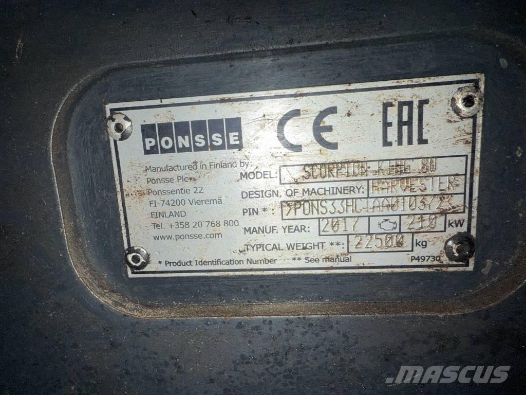 Ponsse Scorpion King Харвестери