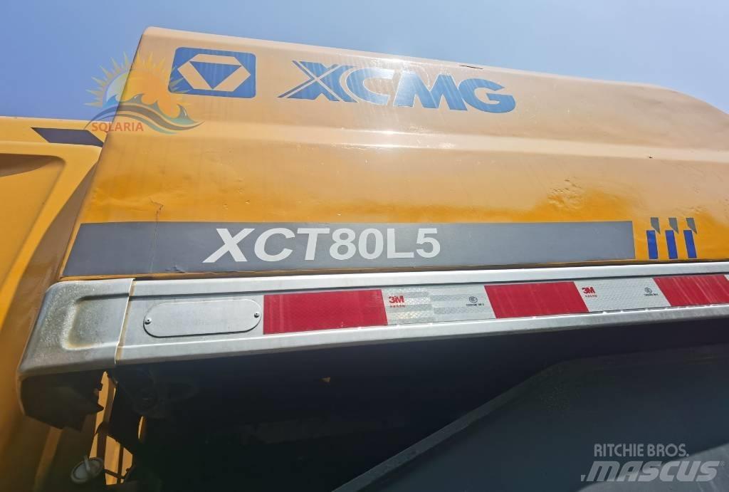 XCMG XCT80L5 автокрани