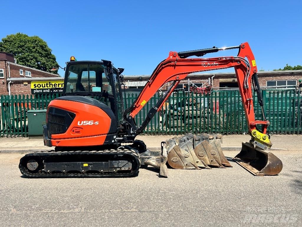 Kubota U 56-5 Міні-екскаватори < 7т