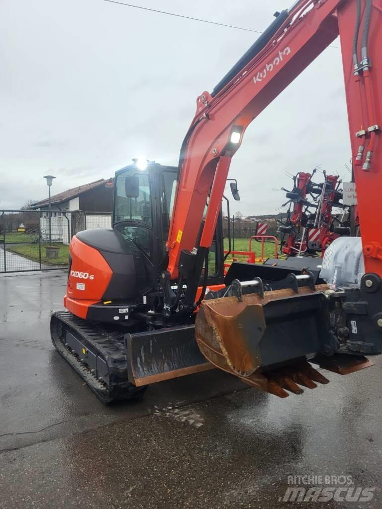 Kubota KX060-5 Міні-екскаватори < 7т