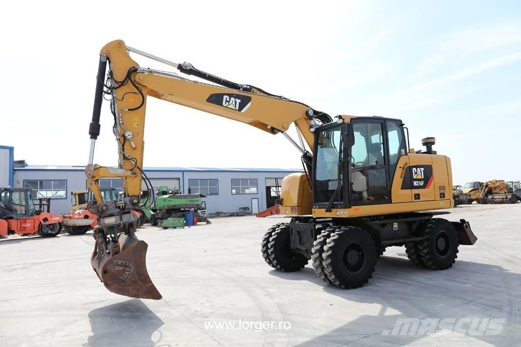 CAT M 314 F Колісні екскаватори