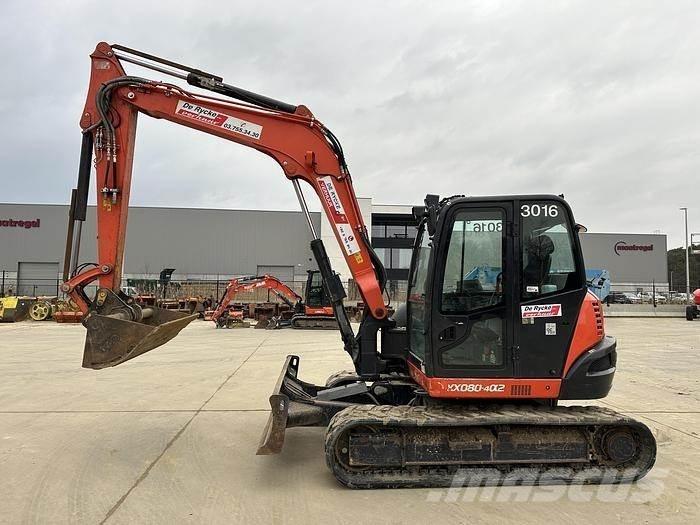 Kubota KX080-4A2 Середні екскаватори 7т. - 12т.