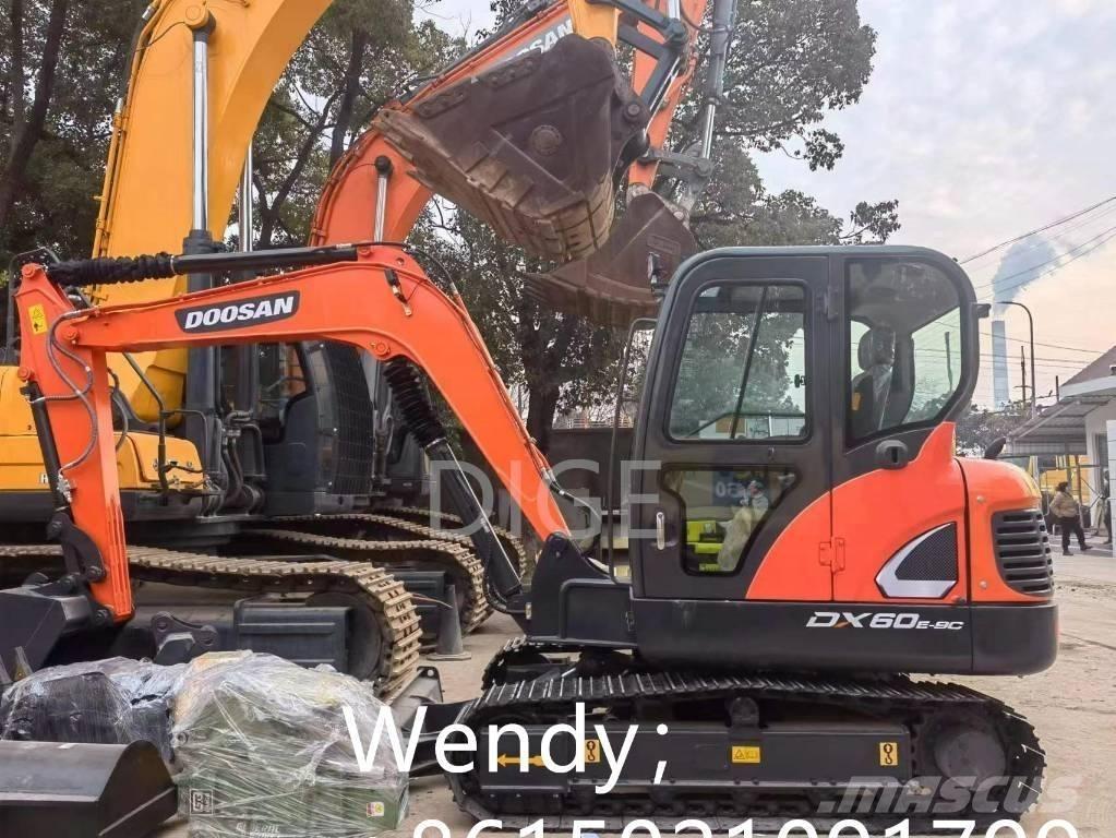 Doosan DX 60 Міні-екскаватори < 7т