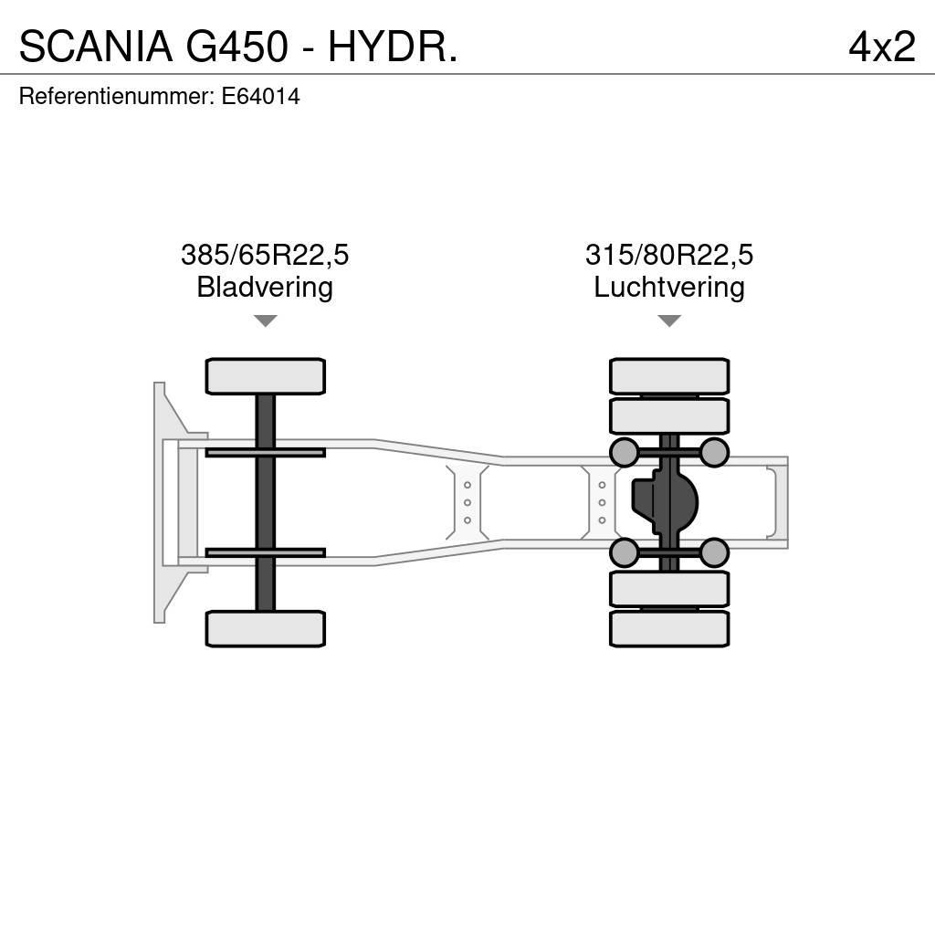 Scania G450 - HYDR. Тягачі