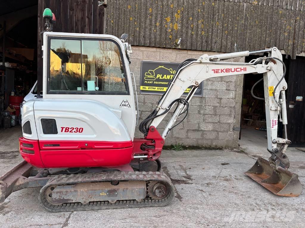 Takeuchi TB 230 Міні-екскаватори < 7т