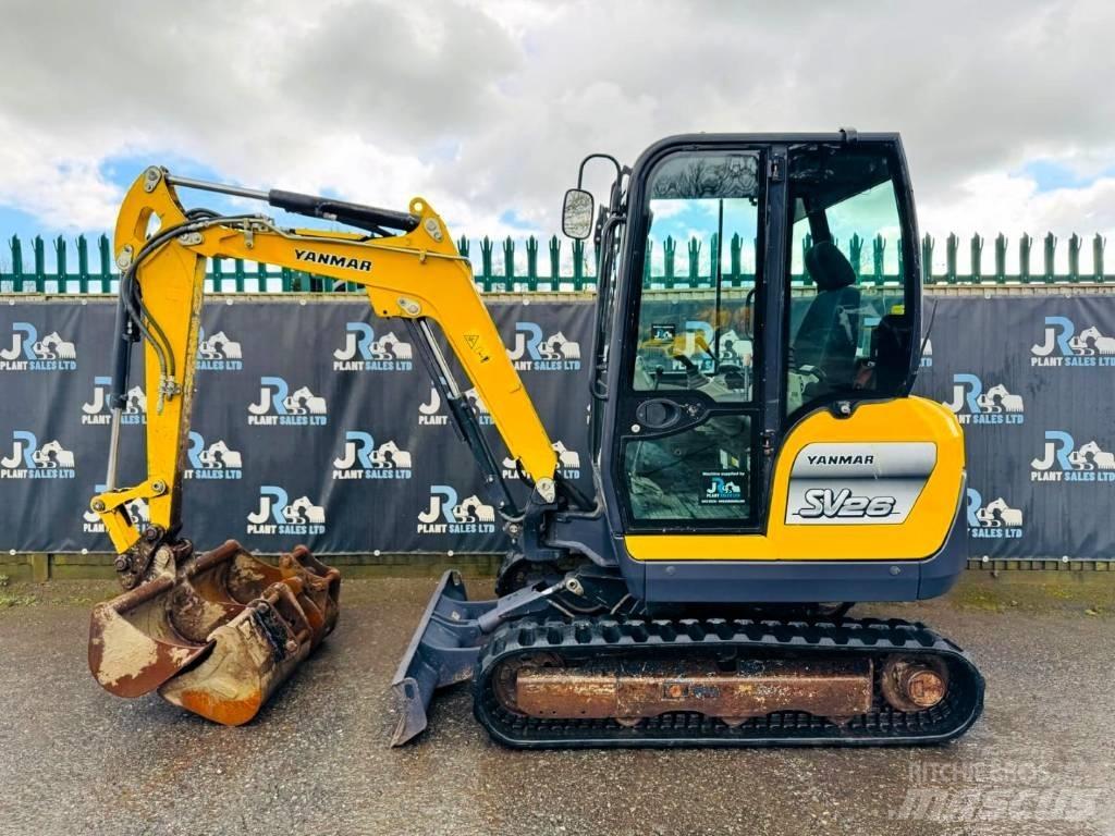 Yanmar SV 26 Міні-екскаватори < 7т