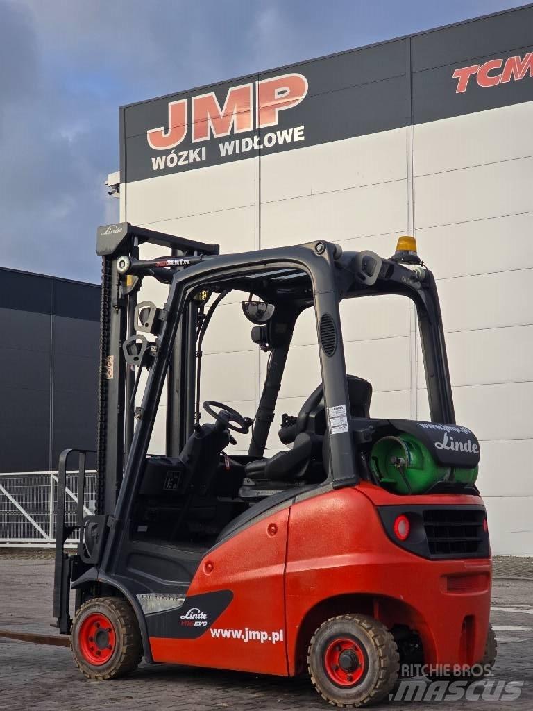 Linde H 16 T - 01 Газові навантажувачі