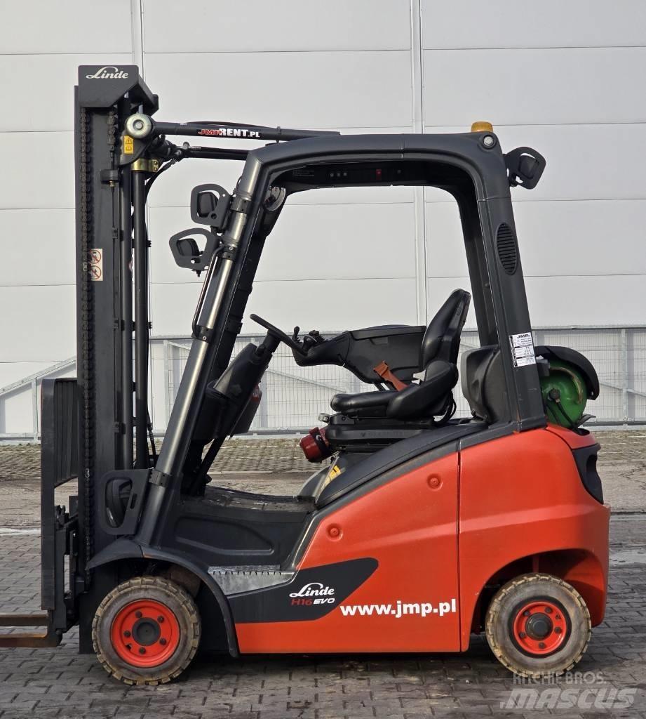 Linde H 16 T - 01 Газові навантажувачі