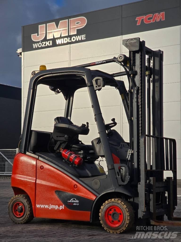 Linde H 16 T - 01 Газові навантажувачі